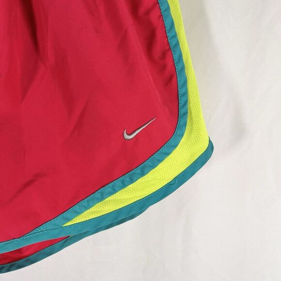 Nike Running Shorts Women's Medium Pink Pull On Drawstring Lined Dri-Fit - Picture 3 of 8